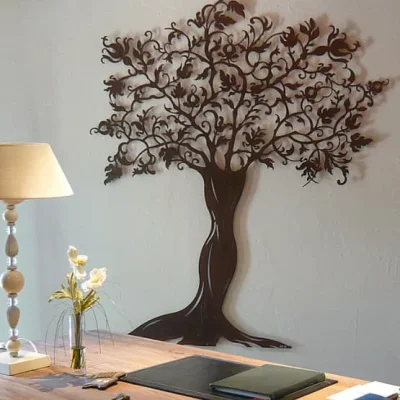 Tree of Life Wall Art CNC DXF SVG Free Download CNC laser cut design