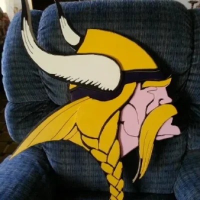 Viking Head Logo CNC DXF SVG Free Download CNC laser cut design