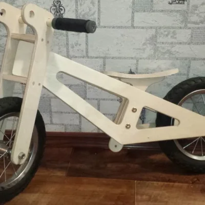 Wooden Balance Bike Kids Toy CNC DXF SVG Free Download CNC laser cut design