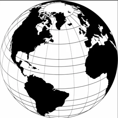 World Globe Earth Map CNC DXF SVG Free Download CNC laser cut design